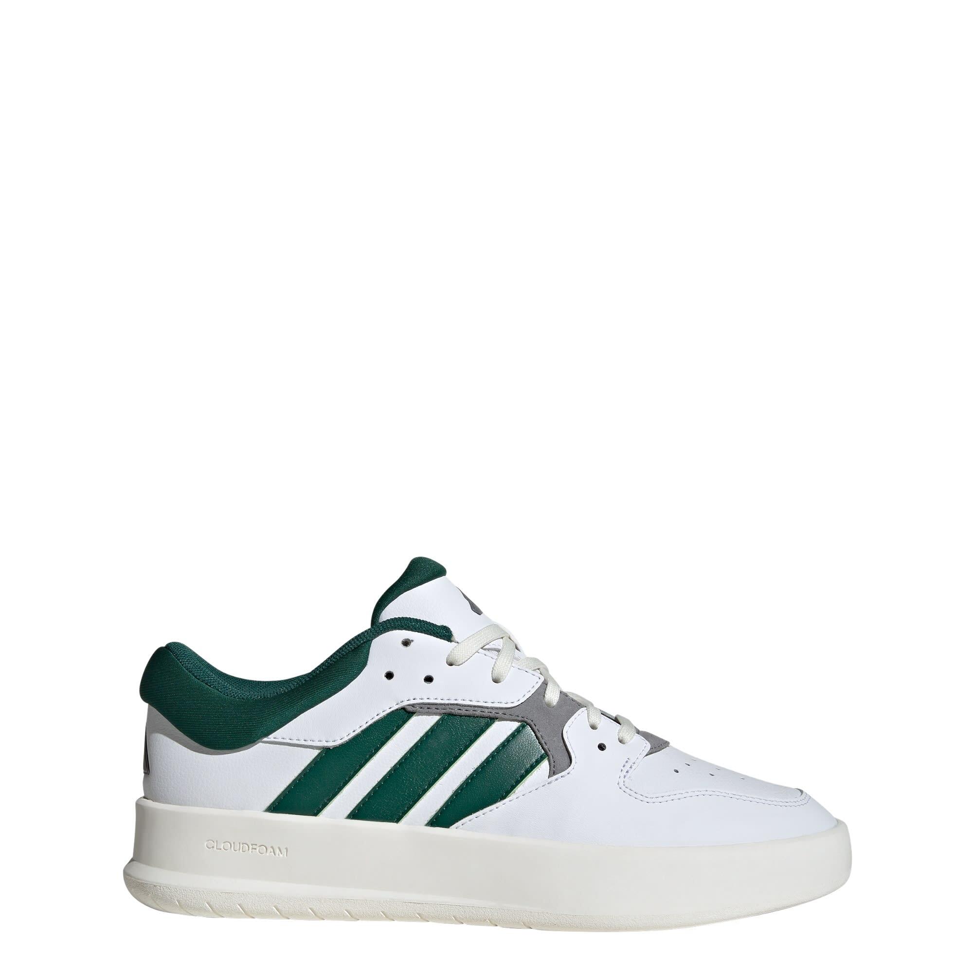Adidas - Chaussure Court 24 - Baskets - Blanc|vert - 44 - Decathlon