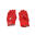 FKG-03 Rouge gants de football américain de linebacker pro, LB,RB,TE