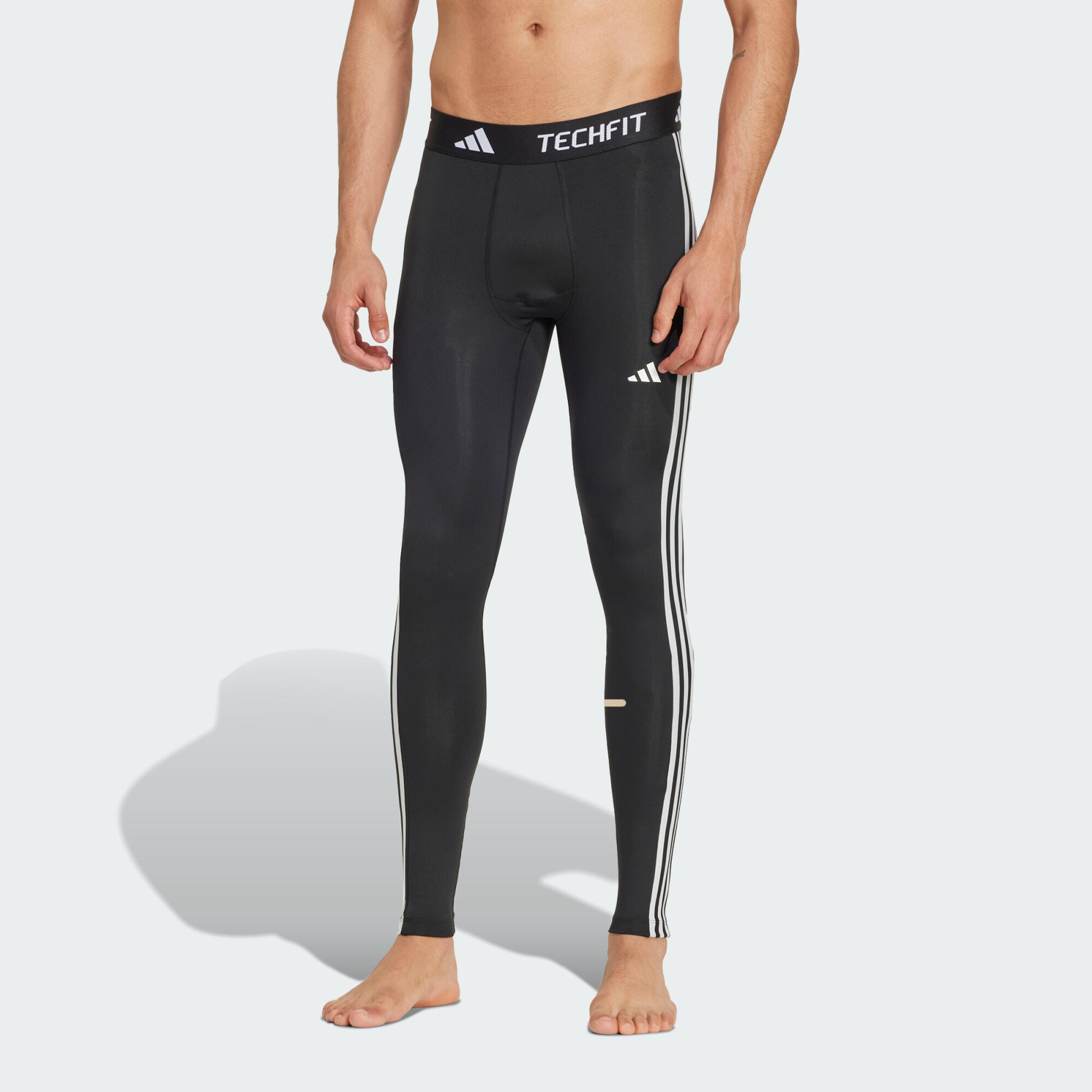 ADIDAS Legíny Techfit Compression Training 3-Stripes Long