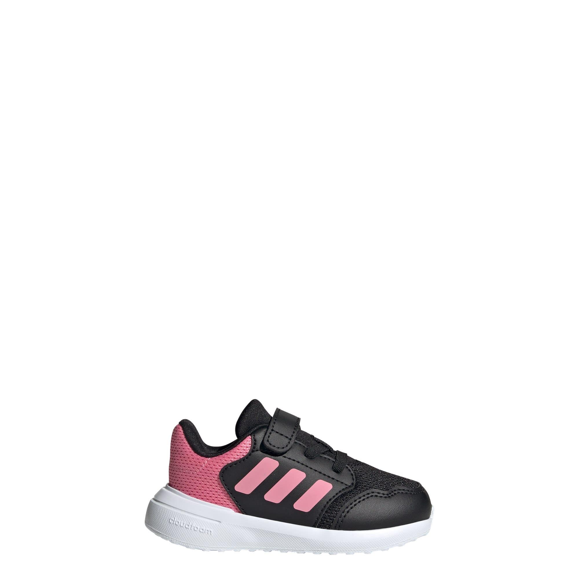 Adidas - Chaussure Tensaur Run 3.0 Enfants - Chaussures De Sport - Blanc|noir|rose - 23 - Decathlon