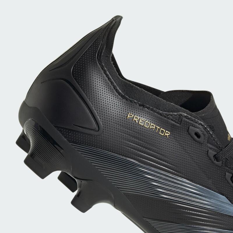 Pantofi cu crampoane adidas Predator League fotbal negru piele