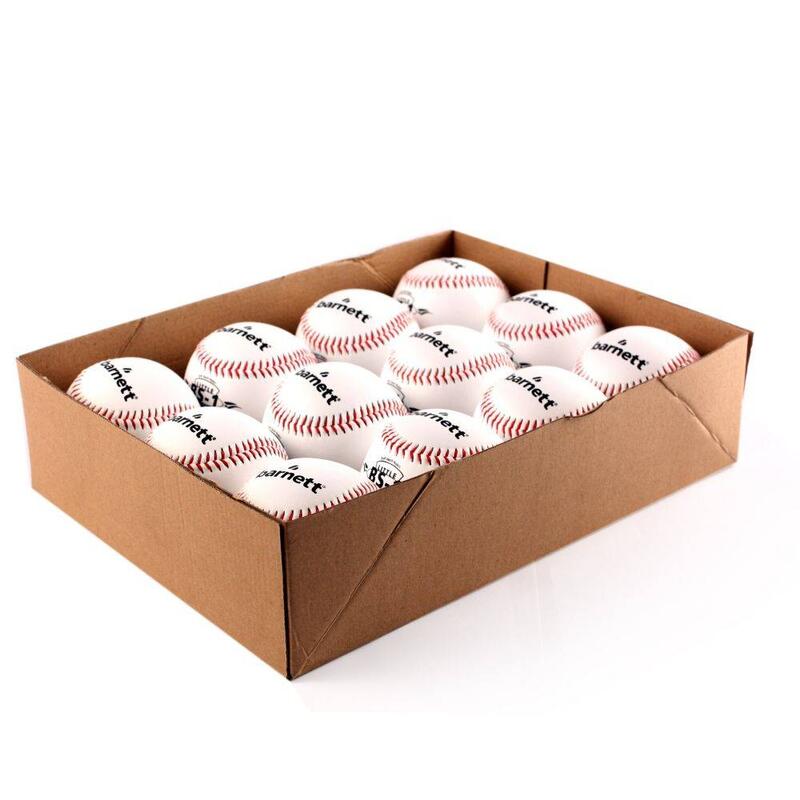 9" cvičné basebally, bílé, 1 tucet BS-1