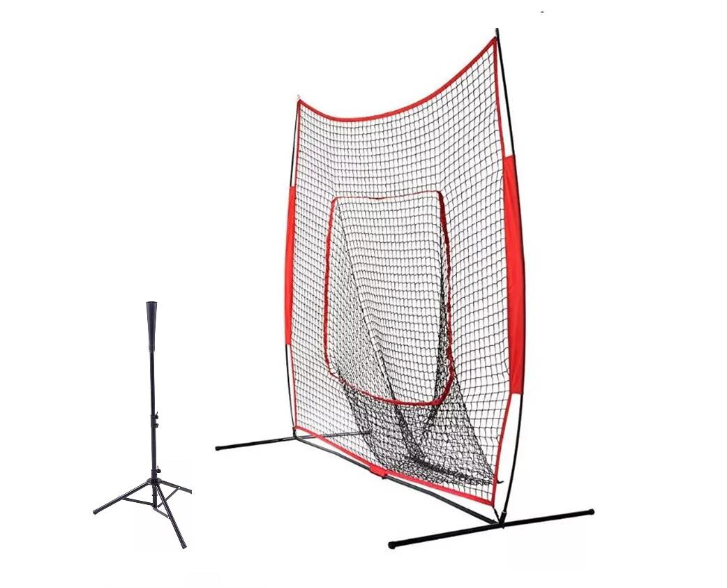 Kit plasă de antrenament BNB-02 + tricou de baseball