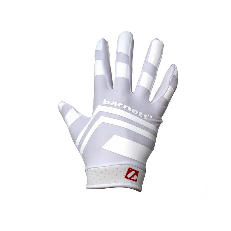Rękawiczki odbiorcze FRG-03 Junior White do futbolu amerykańskiego, RE, DB, RB
