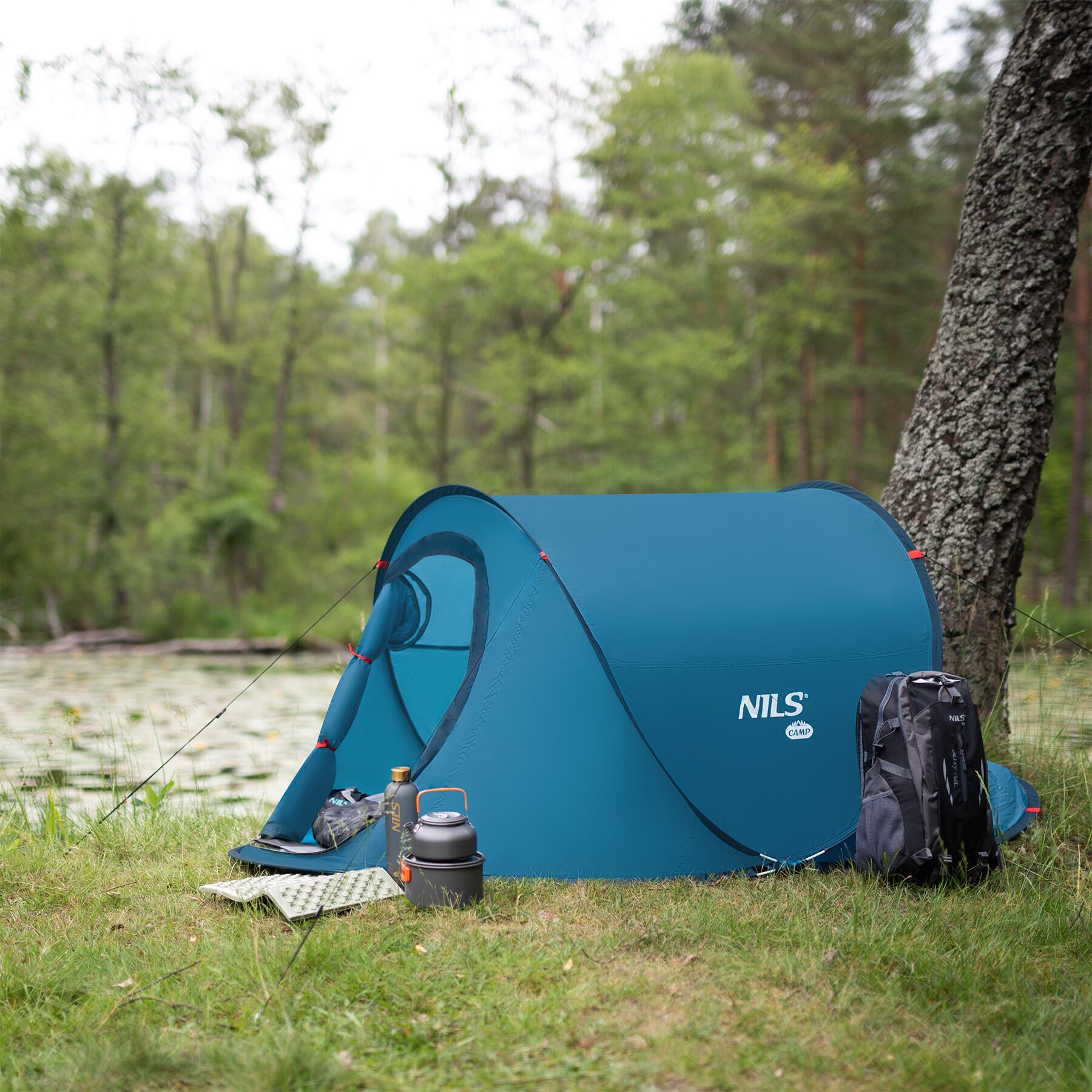 Namiot kempingowy samorozkładający Nils Camp NC3743 6/7