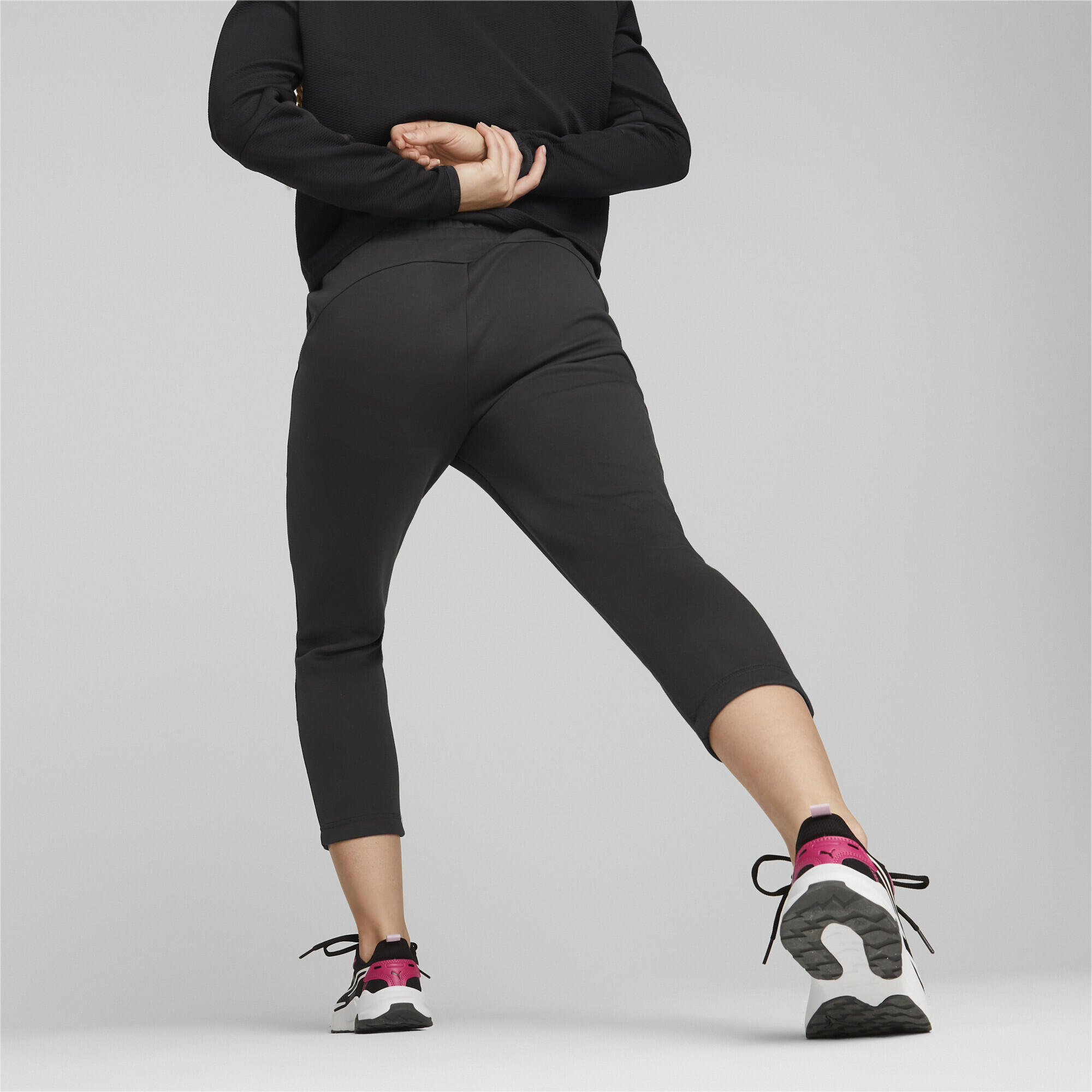 Hoch taillierte Damen Jogginghose Puma Evostripe 7/7