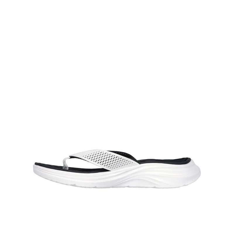 Chanclas de Dedo Hombre Skechers 232894_WBK Blancas