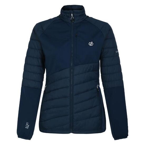 Veste Hybride LEXAN Femme (Denim Sombre / Vert Menthe)