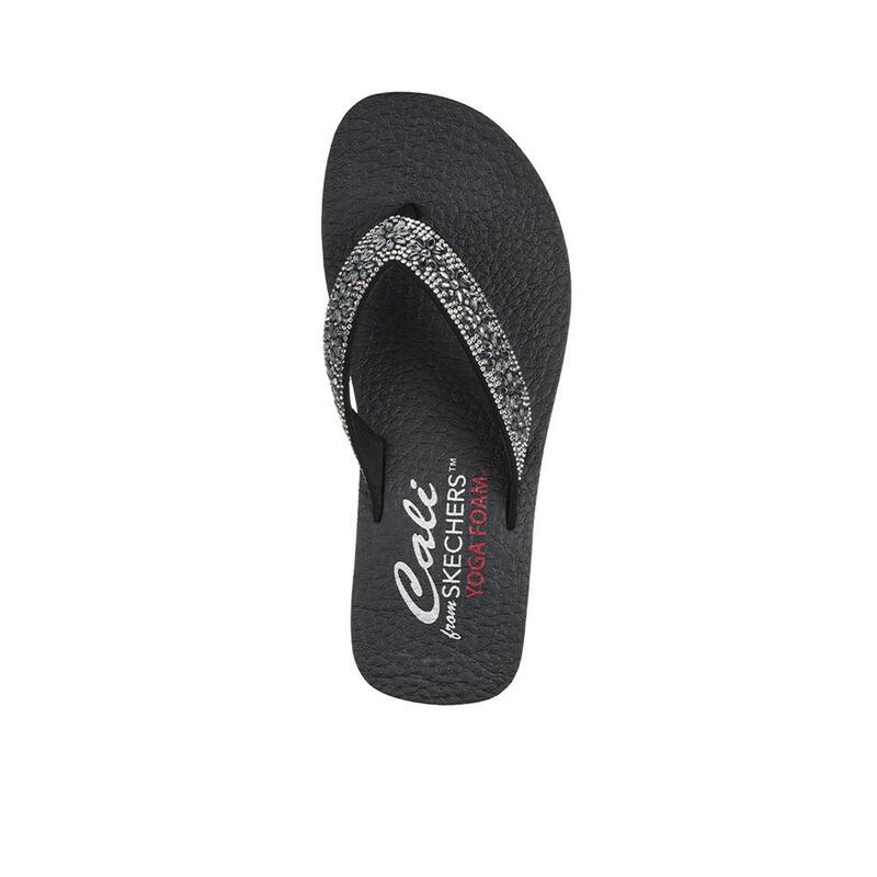 Chanclas de Dedo Mujer Skechers  119638_BLK Negras