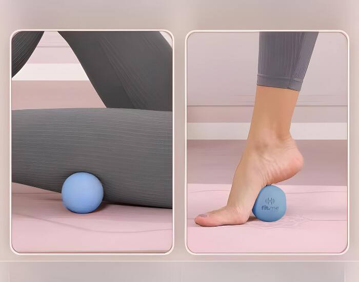 Piłka Do Masażu Twarda Silikonowa Roller Fit.me