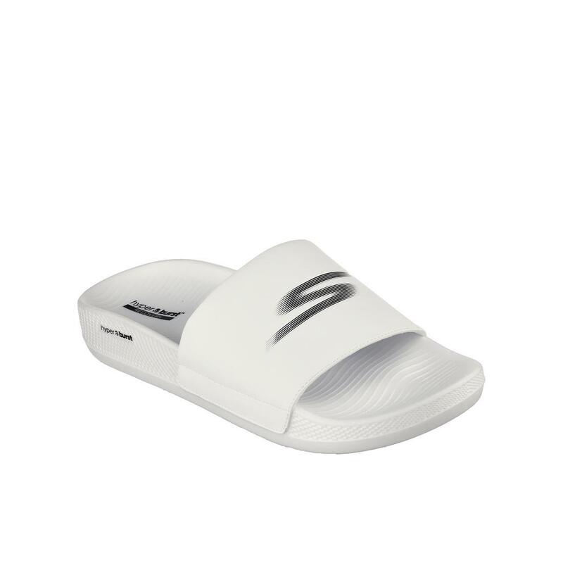 Chanclas Hombre Skechers  229133_WBK Blancas