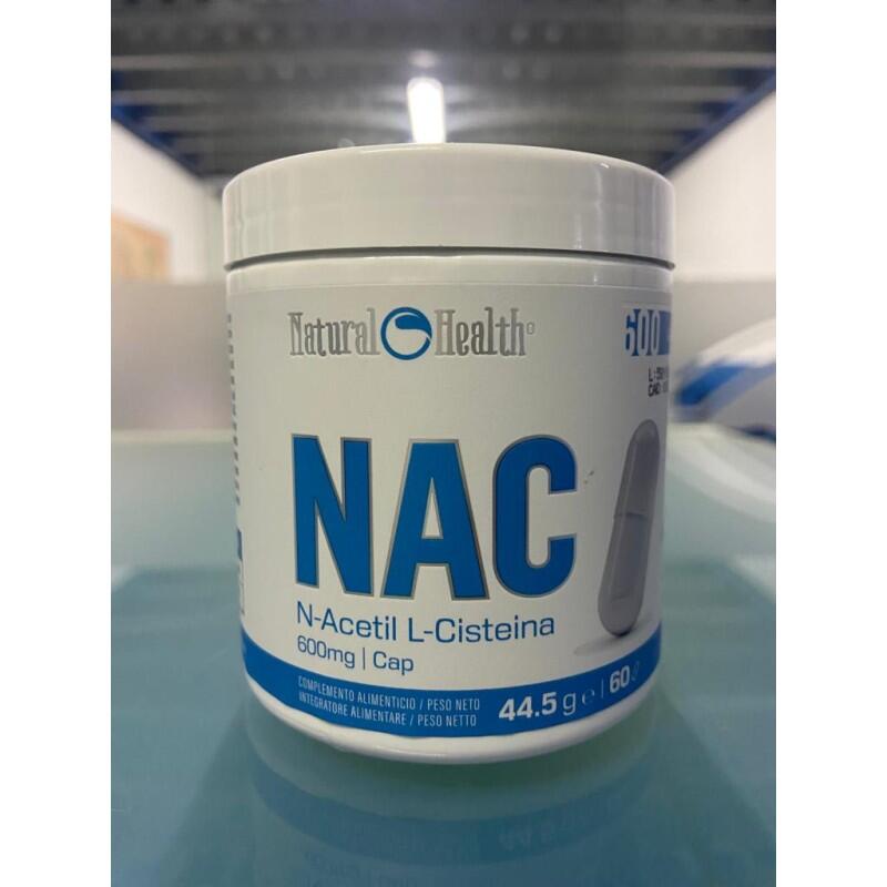 NAC 600mg | N-Acetilcisteína | 60 Cápsulas 2/5