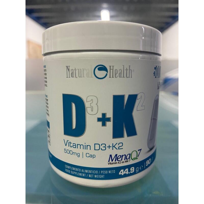 Vitamina D3+K2 | 90 Cápsulas 2/5
