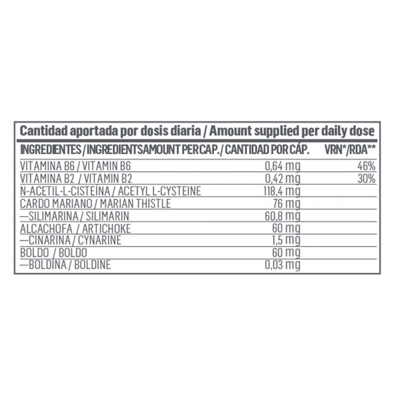 Liver Complex | Protector Hepático | 90 Cápsulas 2/3