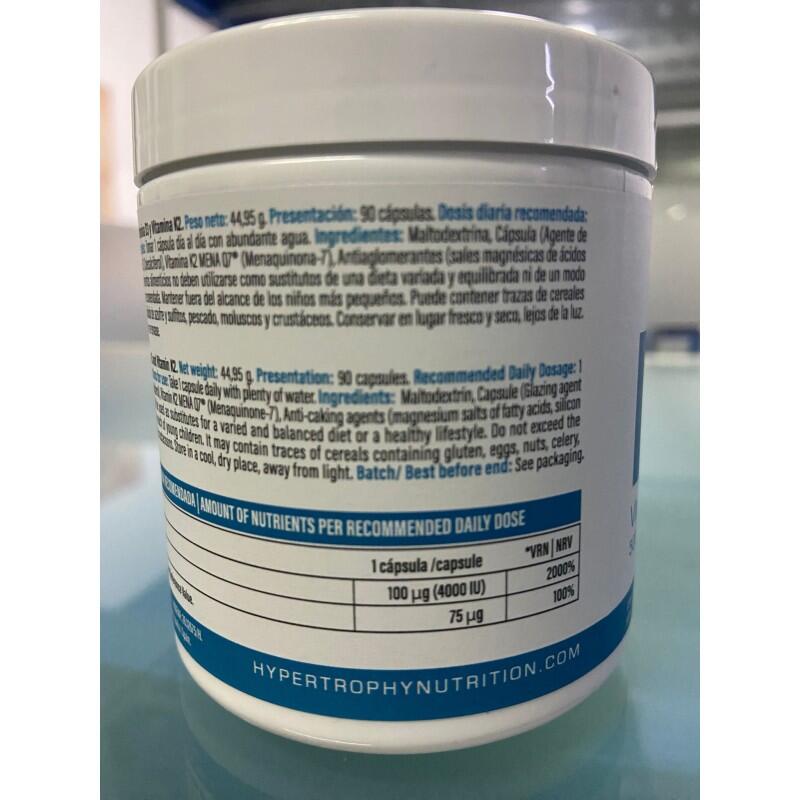 Vitamina D3+K2 | 90 Cápsulas 3/5
