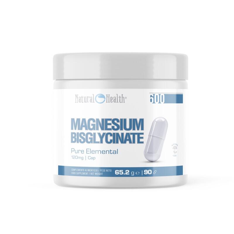 Magnesio Bisglycinate 90 Cápsulas 1/2