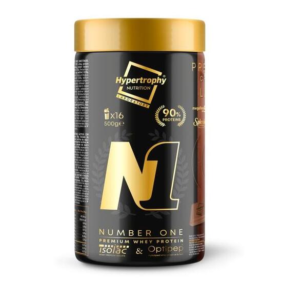 Number One Premium Whey Protein | Proteína de Suero | 500gr (500GR - VAINILLA)