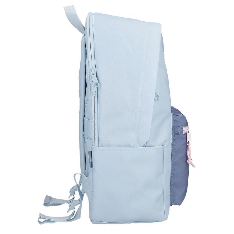 Mochila escolar porta ordenador Reebok Andrew 44cm Azul claro