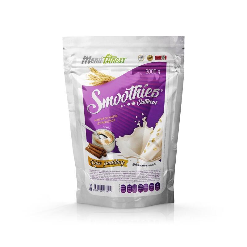 Smoothies Oatmeal | Harina de Avena con Sabor | 1kg (1KG - CHOCOLATE BROWNIE) 5/5
