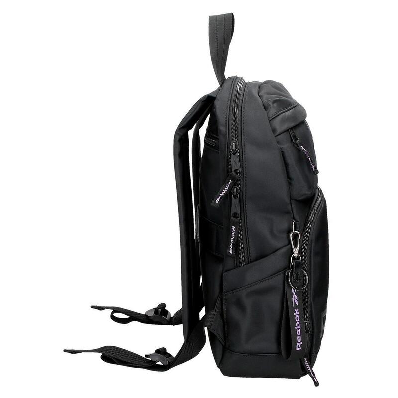 Mochila porta ordenador y tablet Mujer Reebok Linden 36cm Negro