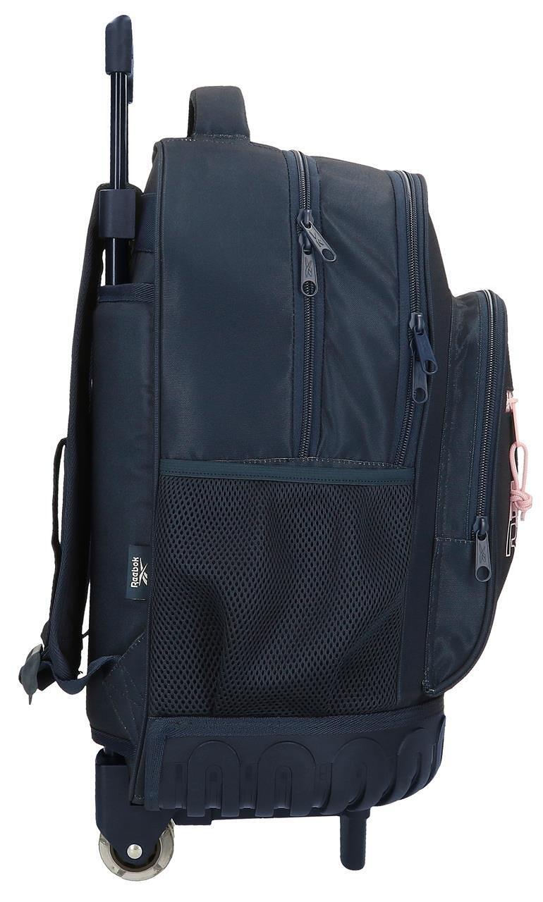Mochila com rodas Menino Reebok Binley 43cm Azul marinho 4/5
