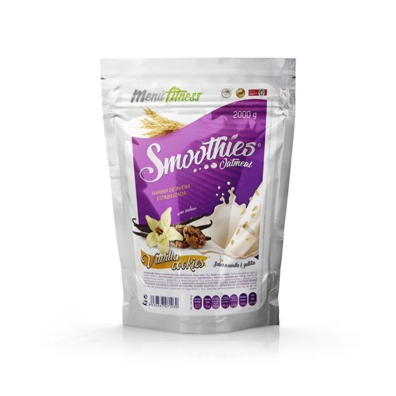 Smoothies Oatmeal 2kg | Harina de Avena con Sabor (2KG - CHOCOLATE BLANCO) 4/5