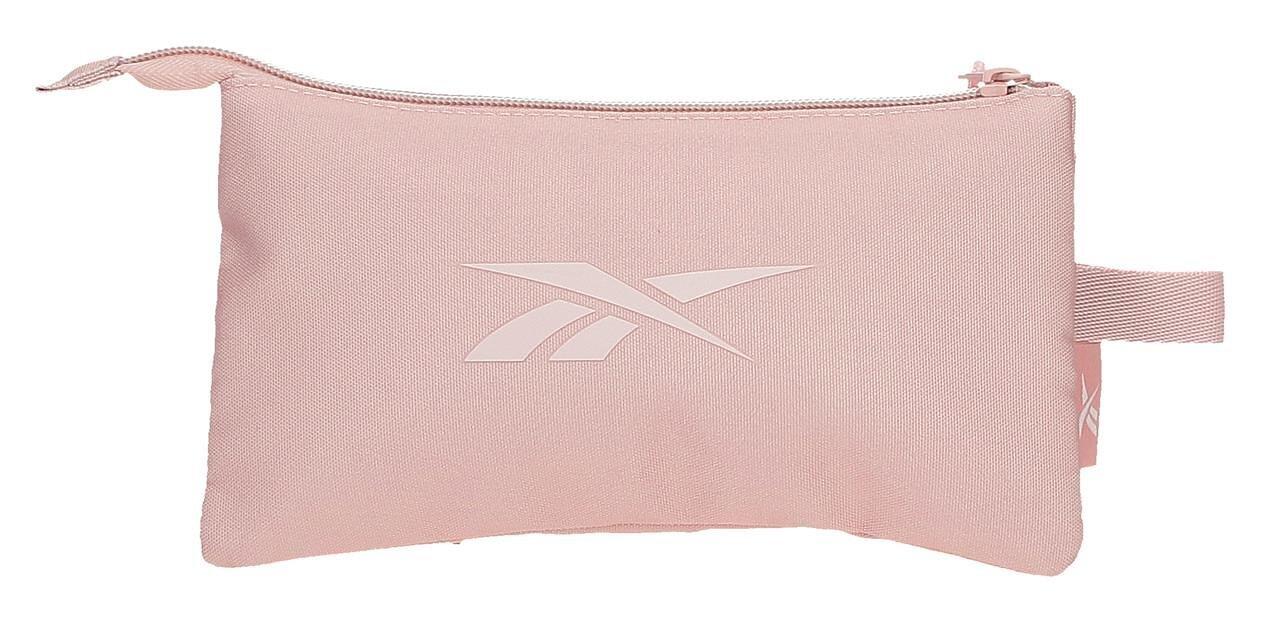 Estuche tres compartimentos Reebok Glen 12cm Rosa 2/5