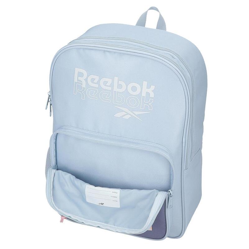 Mochila escolar  Reebok Andrew 40cm Azul claro