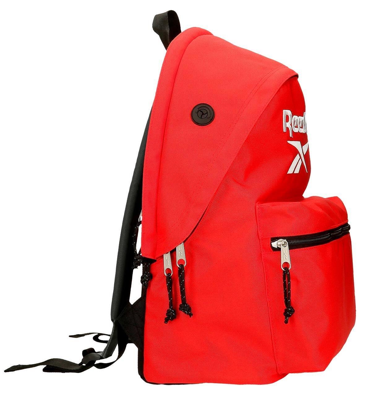 Mochila para laptop Unisex Reebok Boston 44cm Vermelho 4/5