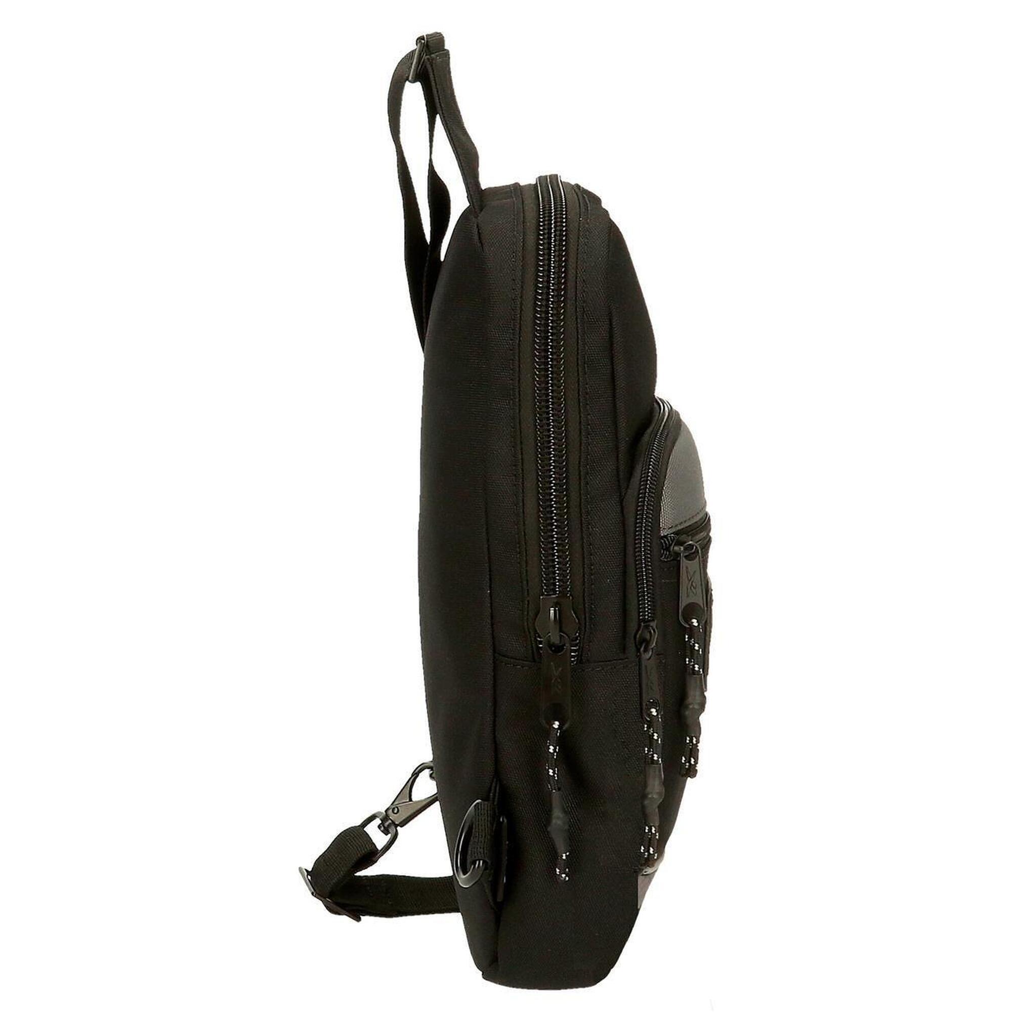 Bandolera cruzada Hombre Reebok Dexter 31cm Negro