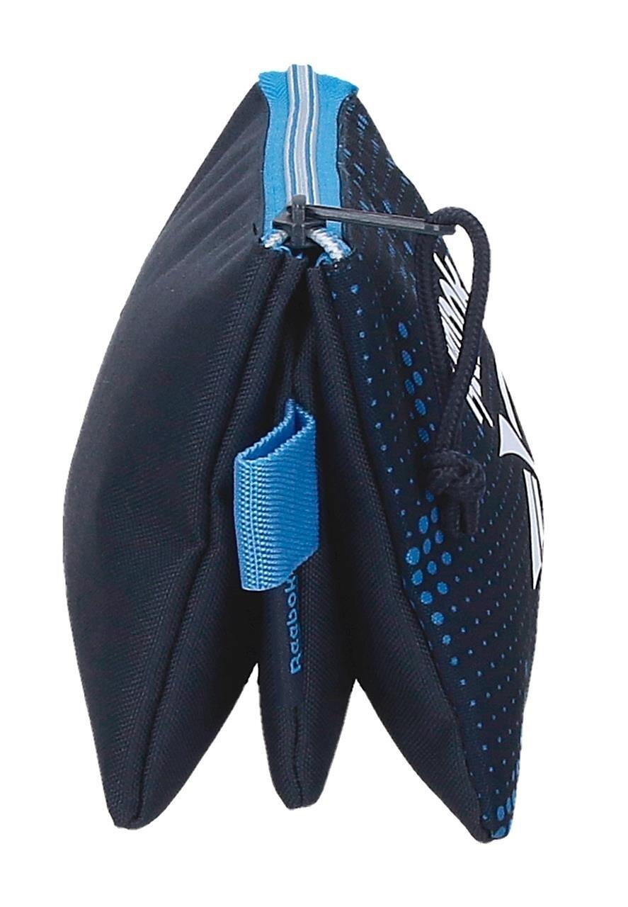 Trousse trois compartiments enfant Reebok John 12cm Bleu marine 5/5