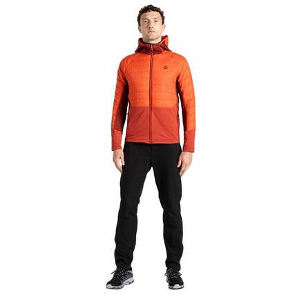 Veste Hybride DESCENDING Homme (Cannelle / Rouge Toscan)