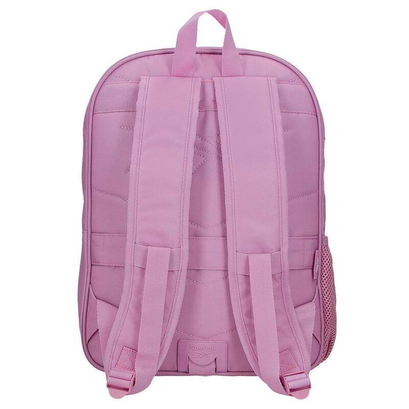 Mochila escolar  adaptable Reebok Festival 40cm Rosa