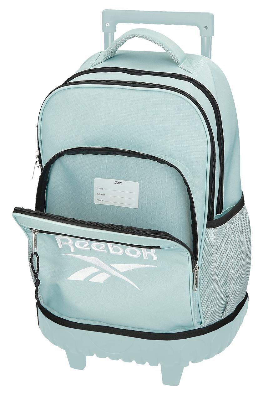 Mochila com rodas Menina Reebok Boston 43cm Turquesa 5/5