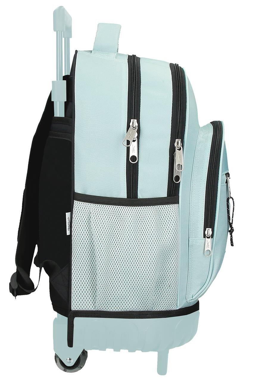 Mochila com rodas Menina Reebok Boston 43cm Turquesa 4/5