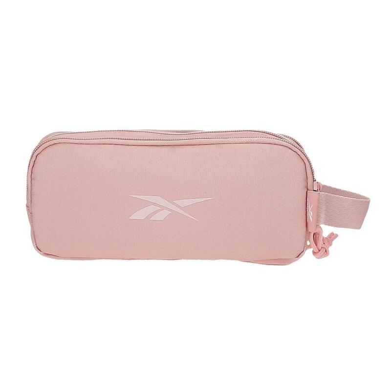 Estuche tres compartimentos Reebok Glen 10cm Rosa