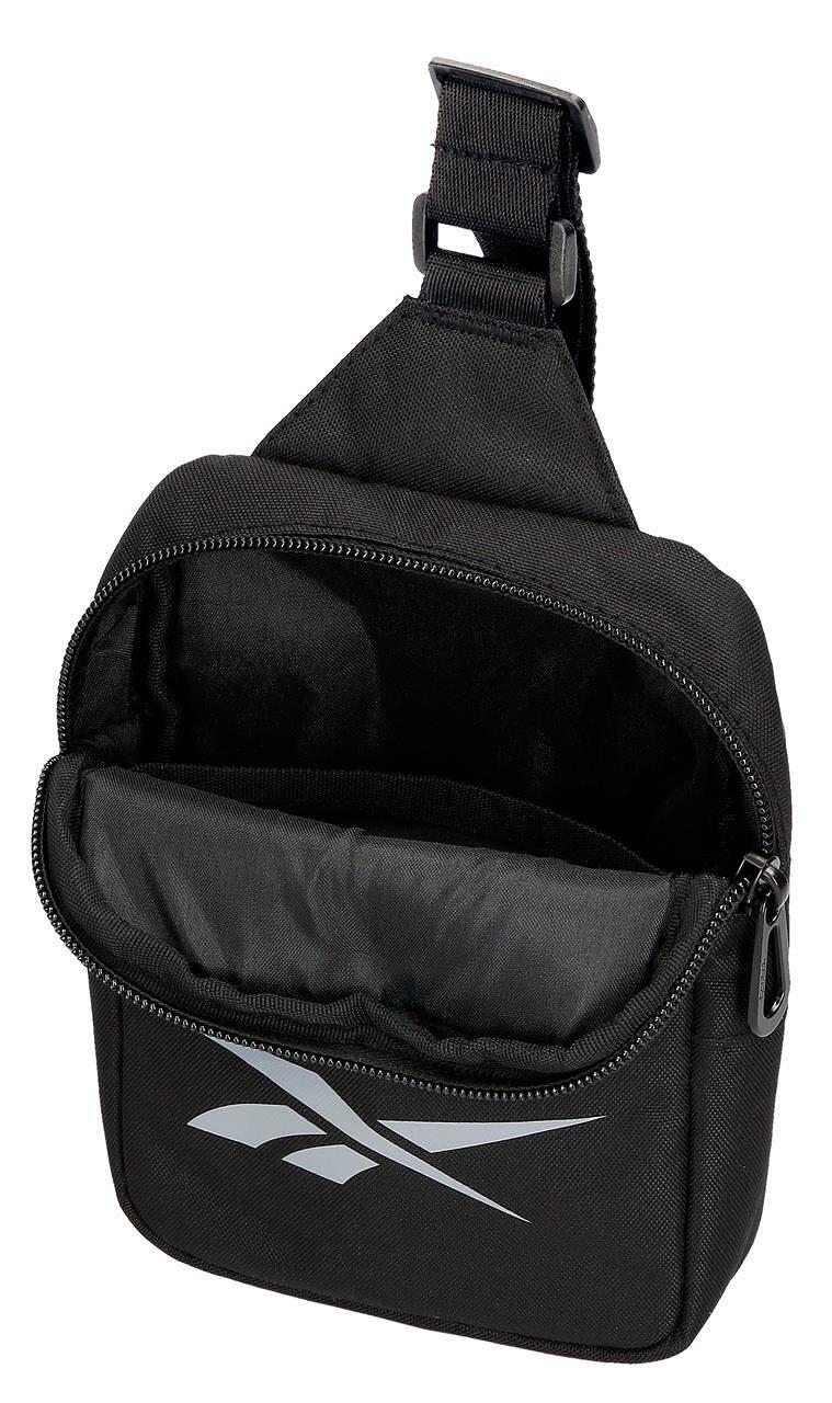 Borsa a tracolla incrociata unisex Reebok Wayland 18cm Nero 3/5