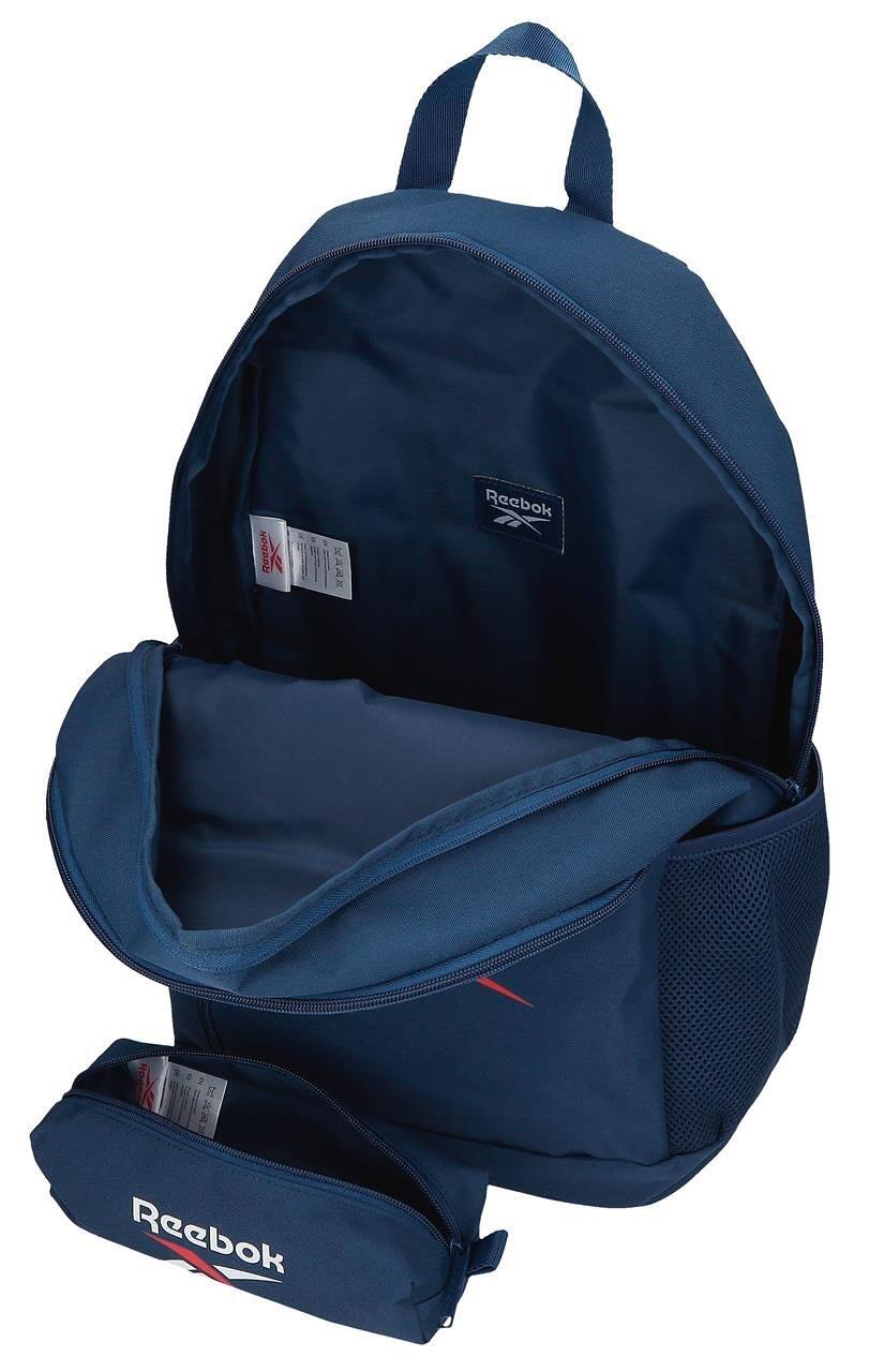 Mochila de dois compartimentos Unisex Reebok Ashland 48cm Azul marinho 4/5