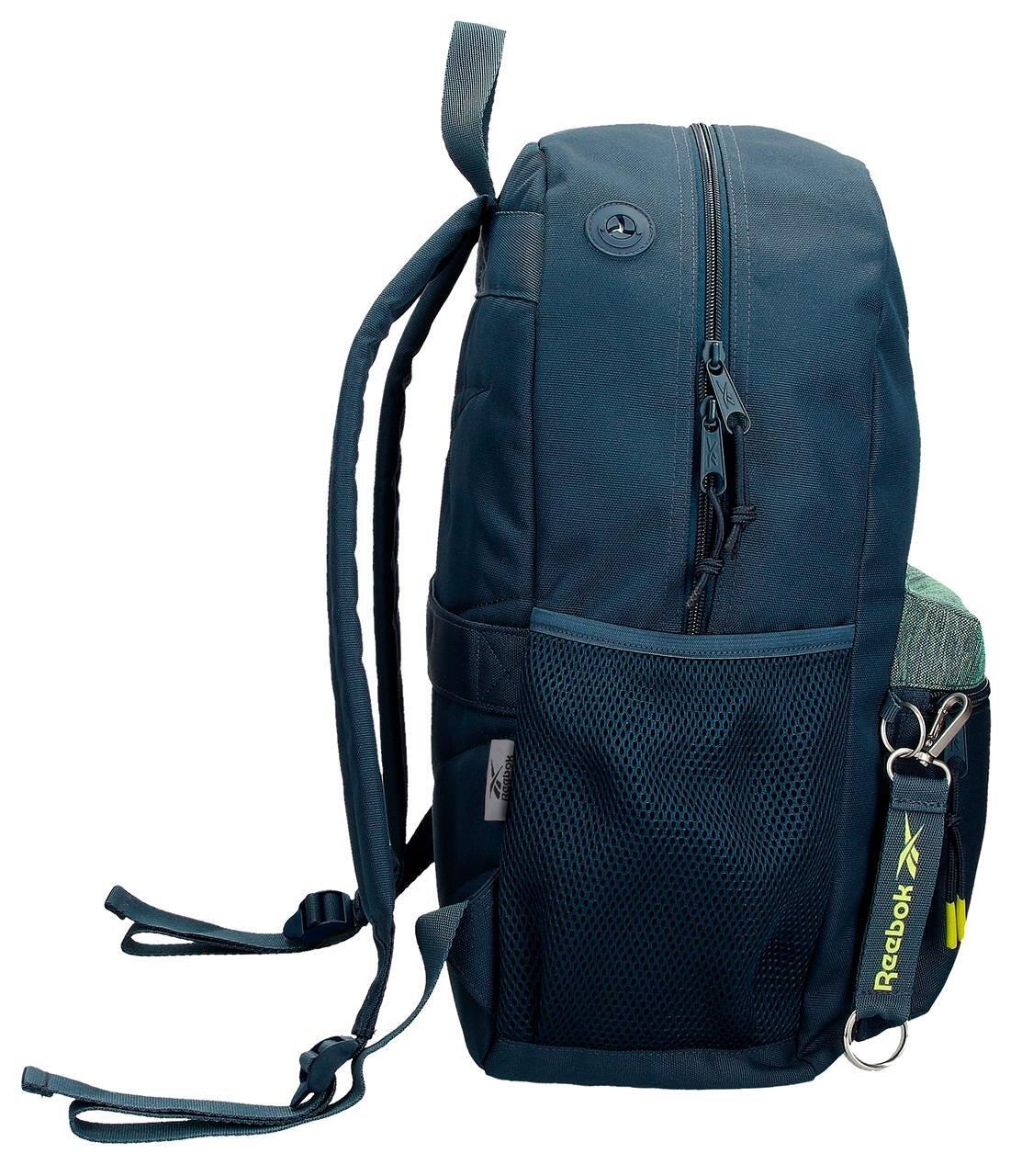Mochila escolar Reebok Summerville 44cm Azul marino 4/5