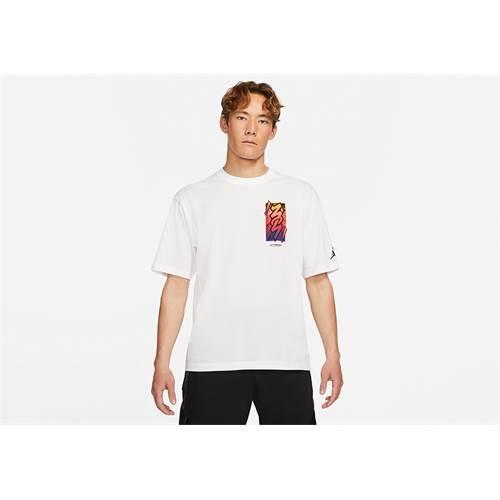 T-shirt universel hommes Nike Air Jordan Zion Dri-fit 1/2