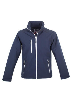 BMS SoftShell Jacke Stealth - atmungsaktiv Herren
