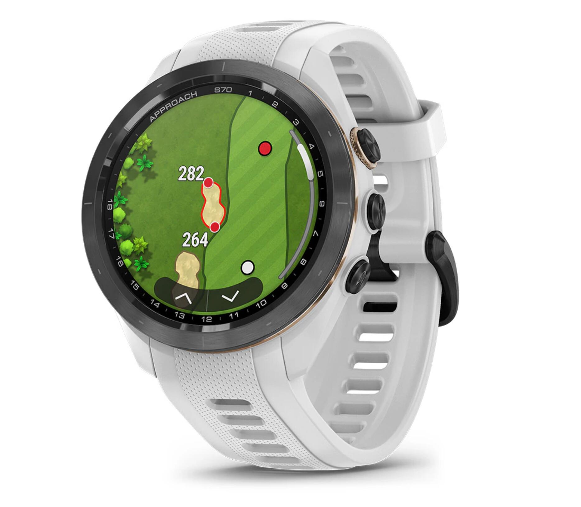 RELOJ DE GOLF GARMIN APPROACH S70 BLANCO 42MM 4/5
