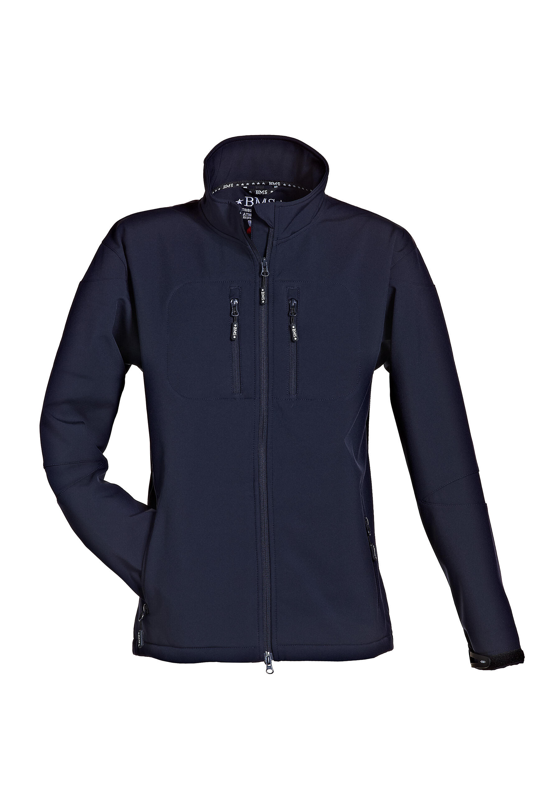 BMS BMS SoftShell Jacke Stealth - atmungsaktiv Herren