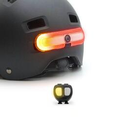 Overade TURN: éclairage AR Vélo/Casque - clignotants D/G - 5 modes lumineux