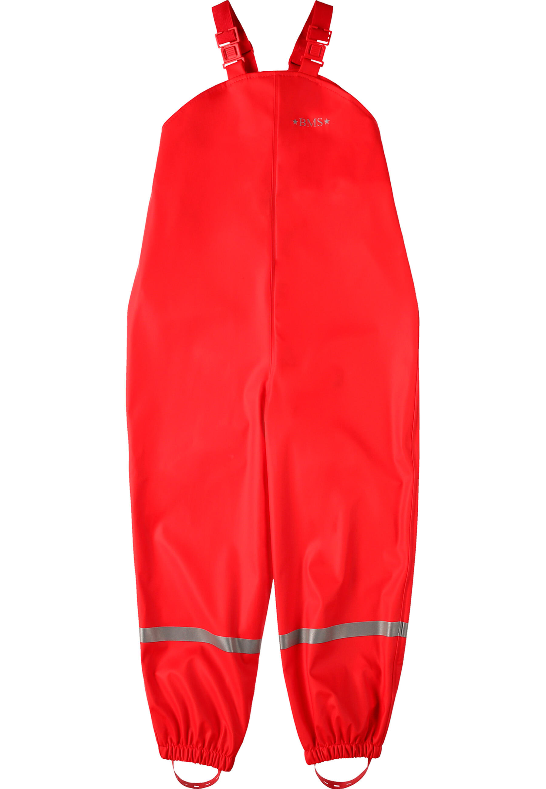 BMS Matschhose - Regenlatzhose - Buddelhose Unisex rot BMS