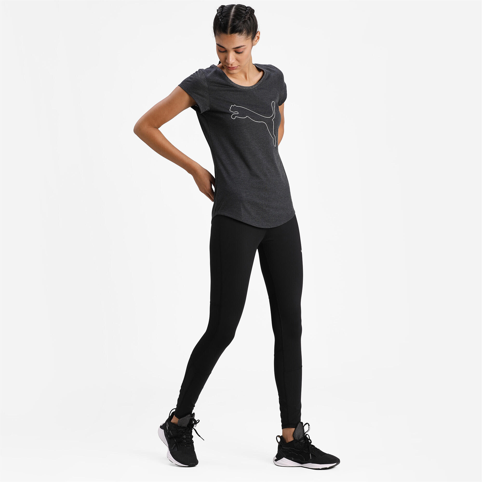 Koszulka Sportowa Damska Puma Performance Heather Cat 7/7