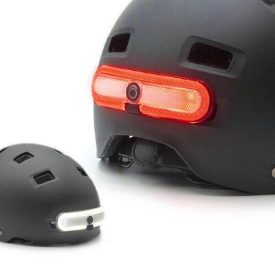 Overade LUM -Luce complementare anteriore/posteriore per bici -2in1 bianco/rosso