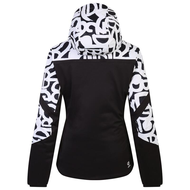 Giacca Da Sci Graffiti Donna Dare 2B Rocker Nero Bianco