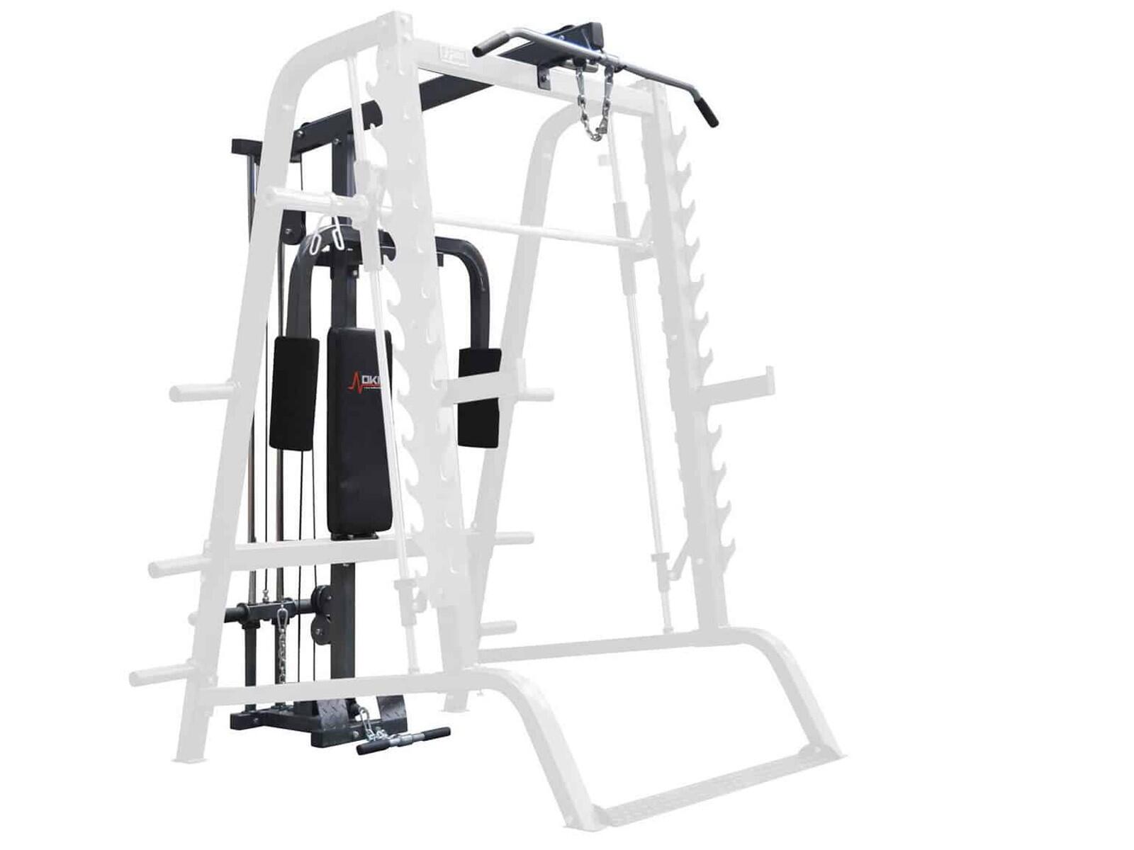 DKN TECHNOLOGY Smith Pec-deck & Lat/Low Pulley voor de Smith Machine