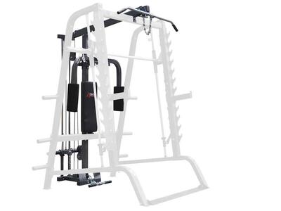 Smith pec-deck & lat/low pulley voor de smith machine